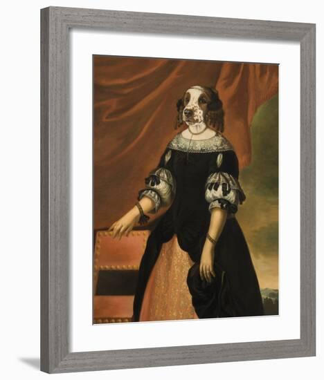 Madam Moliere-Thierry Poncelet-Framed Premium Giclee Print