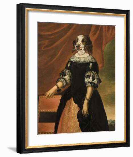 Madam Moliere-Thierry Poncelet-Framed Premium Giclee Print