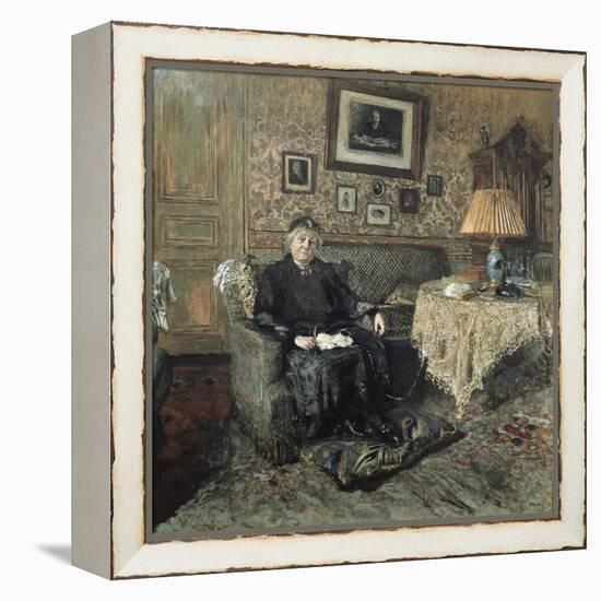 Madame Adrien Bénard-Edouard Vuillard-Framed Stretched Canvas