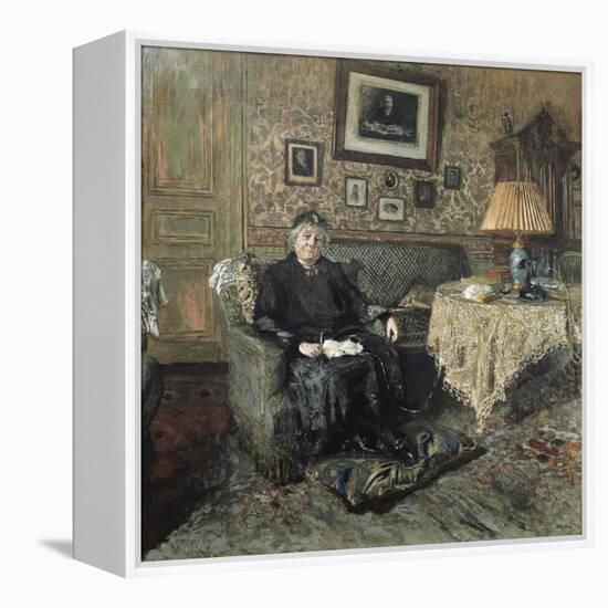 Madame Adrien Bénard-Edouard Vuillard-Framed Stretched Canvas