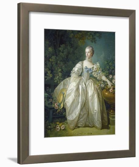 Madame Bergeret, C. 1766-Francois Boucher-Framed Giclee Print