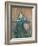 Madame Berthe Bady, 1897 (Oil on Card)-Henri de Toulouse-Lautrec-Framed Giclee Print