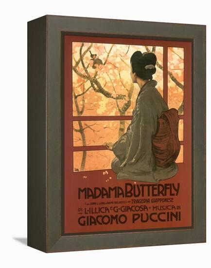 Madame Butterfly Poster-null-Framed Premier Image Canvas