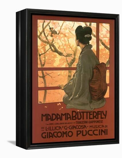 Madame Butterfly Poster-null-Framed Premier Image Canvas