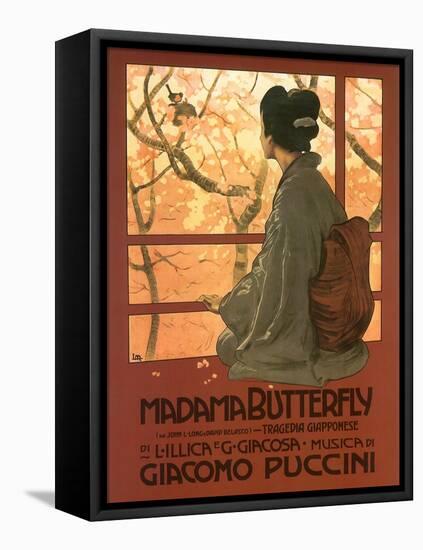 Madame Butterfly Poster-null-Framed Premier Image Canvas