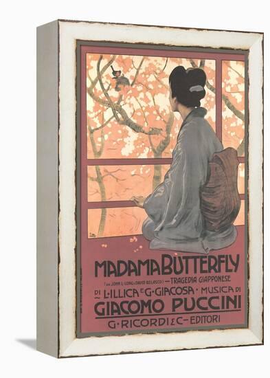 Madame Butterfly Poster-null-Framed Stretched Canvas