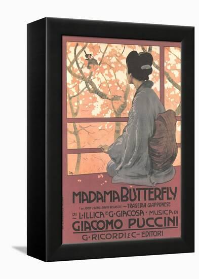 Madame Butterfly Poster-null-Framed Stretched Canvas