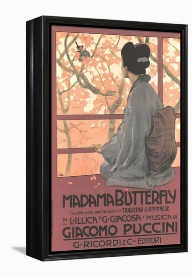 Madame Butterfly Poster-null-Framed Stretched Canvas
