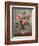 Madame Butterfly Roses in a Glass Vase-Albert Williams-Framed Giclee Print