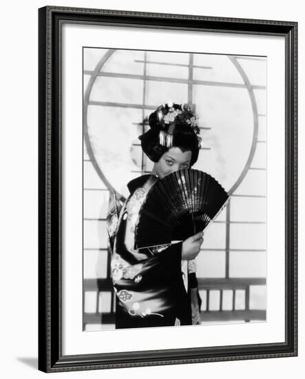 Madame Butterfly, Sylvia Sidney, 1932-null-Framed Photo