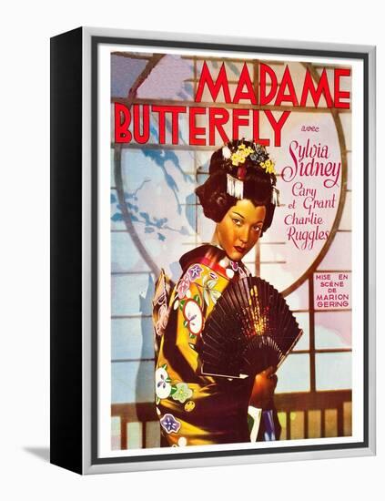 Madame Butterfly-null-Framed Stretched Canvas