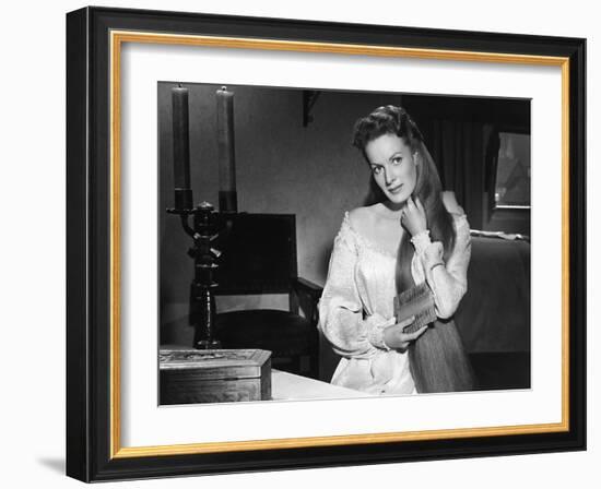 Madame by Coventry (Lady Godiva of Coventry) by Arthur Lubin with Maureen O'Hara (Lady Godiva), 195-null-Framed Photo