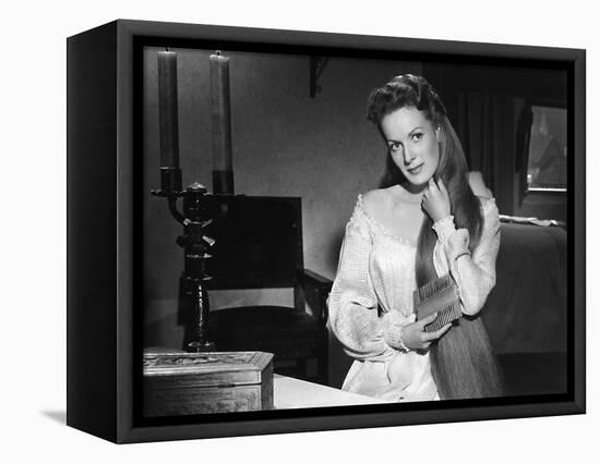 Madame by Coventry (Lady Godiva of Coventry) by Arthur Lubin with Maureen O'Hara (Lady Godiva), 195-null-Framed Stretched Canvas