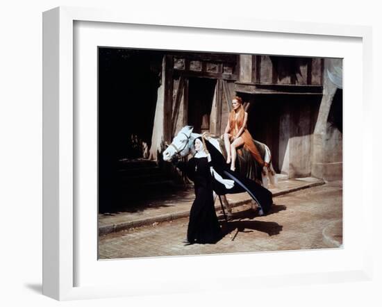 Madame by Coventry (Lady Godiva of Coventry) by Arthur Lubin with Maureen O'Hara (Lady Godiva), 195-null-Framed Photo