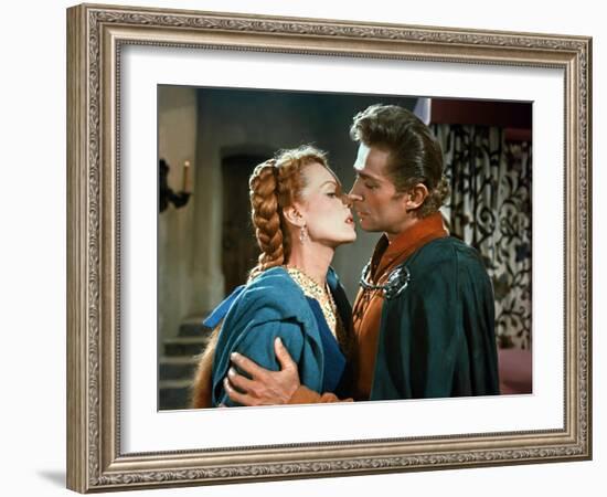 Madame by Coventry (Lady Godiva of Coventry) by Arthur Lubin with Maureen O'Hara (Lady Godiva) and -null-Framed Photo