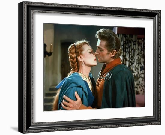 Madame by Coventry (Lady Godiva of Coventry) by Arthur Lubin with Maureen O'Hara (Lady Godiva) and -null-Framed Photo