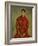 Madame Cezanne in a Red Dress, 1888-1890-Paul Cézanne-Framed Giclee Print