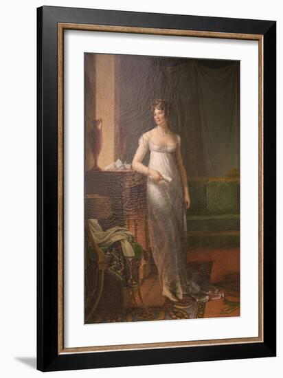 Madame Charles-Maurice De Talleyrand-Périgord, Princesse De Bénévent-Francois Gerard-Framed Art Print