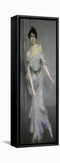 Madame Charles Max-Giovanni Boldini-Framed Premier Image Canvas