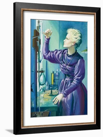 Madame Curie-Mcbride-Framed Giclee Print