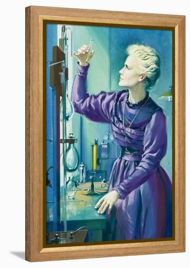 Madame Curie-Mcbride-Framed Premier Image Canvas