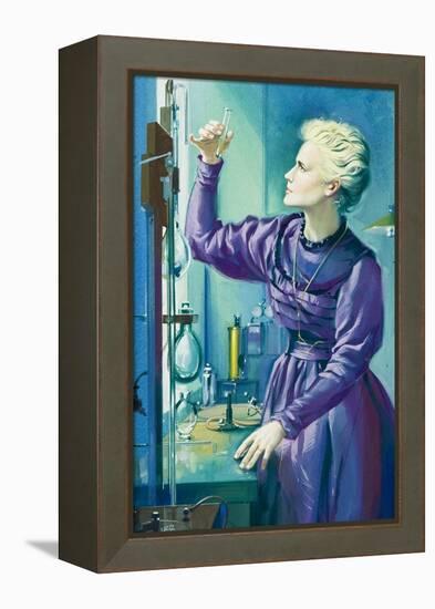 Madame Curie-Mcbride-Framed Premier Image Canvas