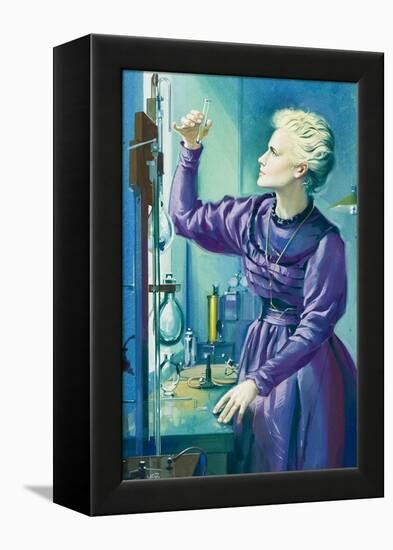 Madame Curie-Mcbride-Framed Premier Image Canvas