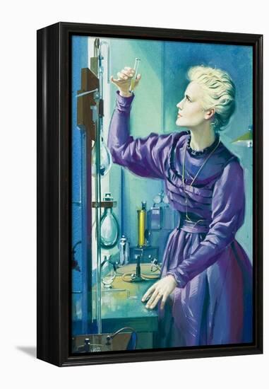 Madame Curie-Mcbride-Framed Premier Image Canvas