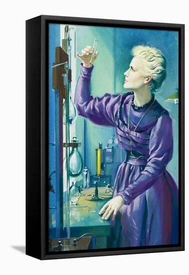 Madame Curie-Mcbride-Framed Premier Image Canvas