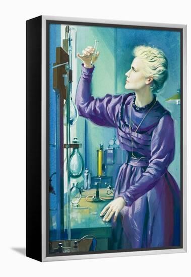 Madame Curie-Mcbride-Framed Premier Image Canvas