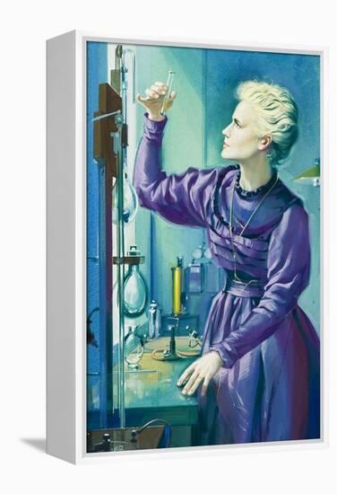 Madame Curie-Mcbride-Framed Premier Image Canvas