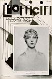 L'Officiel, July 1927 - Olga Puffkine-Madame D'Ora & Jean Dunand-Framed Art Print