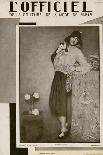 L'Officiel, June 1927 - Une Des Sisters G. en Robe de Worth-Madame D'Ora & Jean Dunand-Framed Art Print