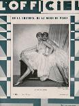 L'Officiel, July 1927 - Olga Puffkine-Madame D'Ora & Jean Dunand-Framed Art Print