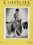 L'Officiel, January 1927 - Marjorie Moss en Robe de Worth-Madame D'Ora-Framed Art Print