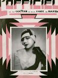 L'Officiel, January 1927 - Marjorie Moss en Robe de Worth-Madame D'Ora-Art Print