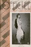 L'Officiel, June 1928 - Mlle Lily Damita-Madame D'Ora-Framed Art Print