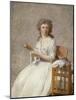 Madame De Pastoret and Her Son, 1791-92-Jacques Louis David-Mounted Giclee Print