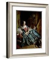 Madame De Pompadour-Francois Boucher-Framed Giclee Print