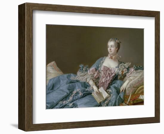 Madame De Pompadour-Francois Boucher-Framed Giclee Print