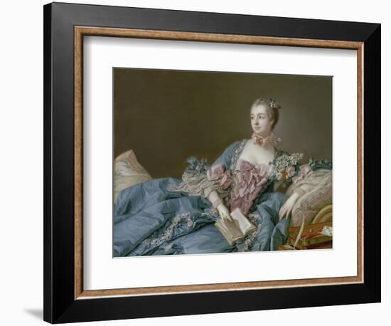 Madame De Pompadour-Francois Boucher-Framed Giclee Print