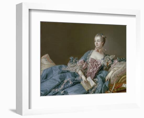 Madame De Pompadour-Francois Boucher-Framed Giclee Print