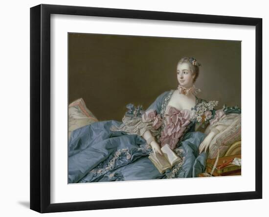 Madame de Pompadour-François Boucher-Framed Giclee Print