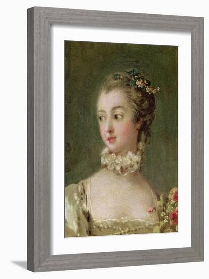 Madame de Pompadour-Francois Boucher-Framed Giclee Print