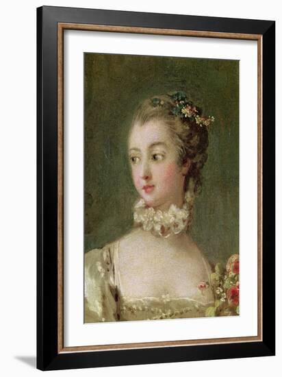 Madame de Pompadour-Francois Boucher-Framed Giclee Print