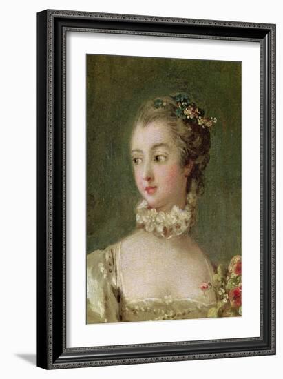 Madame de Pompadour-Francois Boucher-Framed Giclee Print