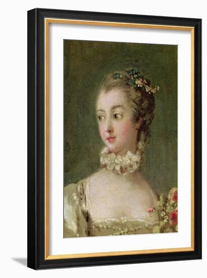 Madame de Pompadour-Francois Boucher-Framed Giclee Print