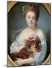 Madame De Porcin, 1774-Jean Baptiste Greuze-Mounted Giclee Print