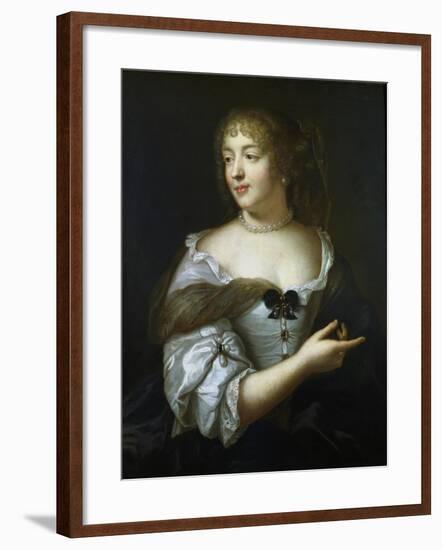 Madame De Sevigne, French Courtier and Letter Writer, 17th Century-Claude Lefebvre-Framed Giclee Print