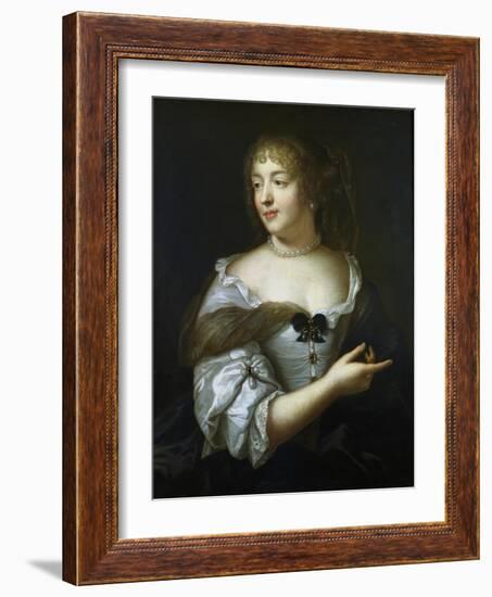 Madame De Sevigne, French Courtier and Letter Writer, 17th Century-Claude Lefebvre-Framed Giclee Print